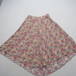 Vintage Brooks Brothers Midi Skirt 16 Floral Cottagecore Pastel Boho Romantic - Picture 1 of 7