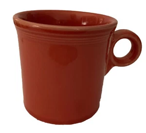 Homer Laughlin Fiesta Ware Fiestaware Flamingo Tom & Jerry Handle Mug - Picture 1 of 8