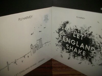 Lot: 2 PJ HARVEY LPs - Let England Shake / -Demos - New SEALED 2021 vinyl - Image 1 of 2