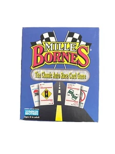 Mille Bornes The Classic Auto Race Card Game 1992 Edition Travel Strategy - Picture 1 of 2