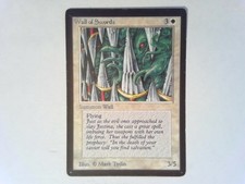 Wall of Swords	 Limited Edition Beta - Magic the Gathering MTG
