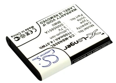 Li-ion Battery for Motorola MT810lx MT820 XT806 3.7V 1100mAh - Image 1 of 4