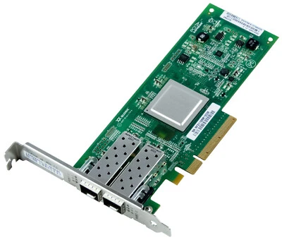 NETZWERKKARTEN QLOGIC QLE2562 PX2810403-01 DUAL PORT FC 8Gb PCIe x8 - Bild 1 von 2