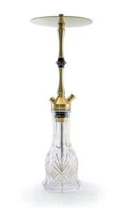 Nargilem NPS Tradi Clear Cut Vase Mittelstück Farbe Rot,Grün,Blau,Black - Bild 1 von 8