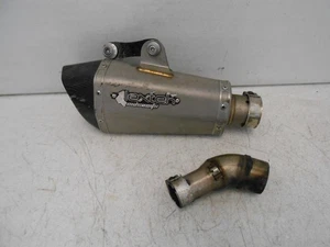 Lextek Exhaust Muffler Silencer Can SLIP-ON MOTORCYCLE REDUCER PIPE - Bild 1 von 7