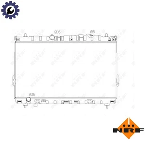 RADIATOR ENGINE COOLING 53353 FOR G4GC 2.0L D4EA 2.0L G4CP-D/G4JP 2.0L 4cyl - Picture 1 of 9