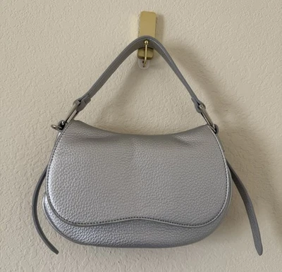 Mini bolso Belinda plateado con asa superior Moda Luxe para mujer Foto 1 de 4