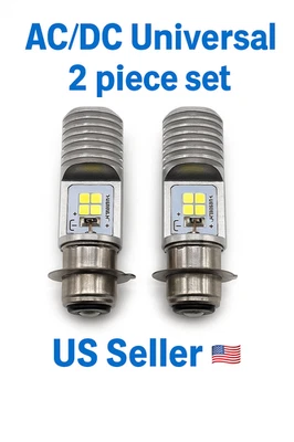 🌟Par de bombillas LED Super Hi/Lo para Suzuki King Quad 300 1991-2002 ⬆️Visib Foto 1 de 4