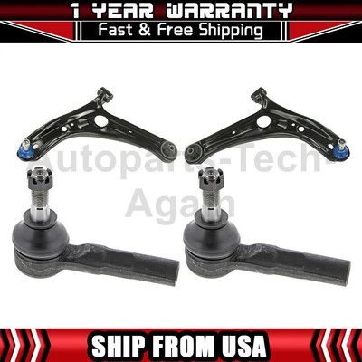 4 Mevotech Front Tie Rod End Control Arm Fits 2000-2005 Toyota MR2 Spyder - Image 1 of 4