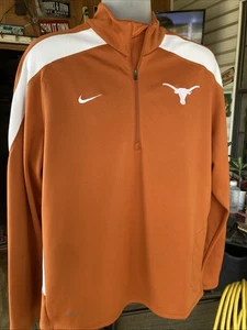 Nike Texas Longhorns Dri-Fit 1/4 Zip Pullover XL - Bild 1 von 7