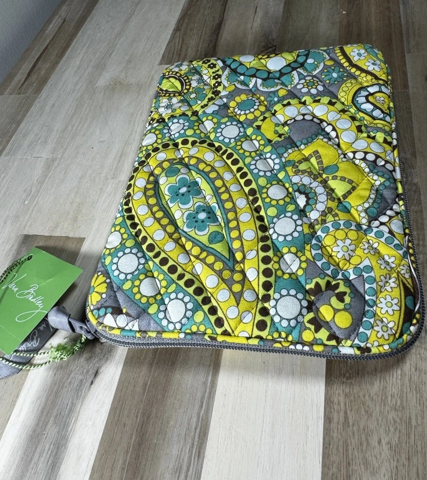 Funda para lector electrónico Vera Bradley en nueva con etiquetas 7" Kindle, Nook, Mini iPad Limón Foto 1 de 3