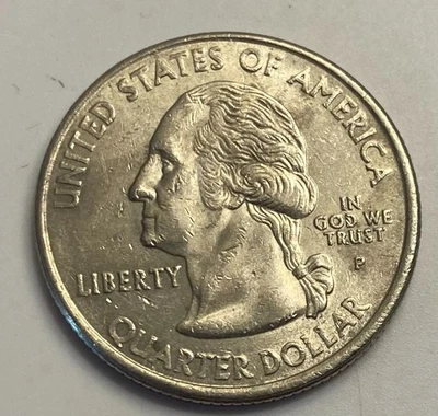 2002 "P" Tennessee State Quarter**High Grade*Struck Through Grease Error*(Rare) - Image 1 of 2