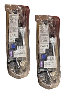 2er Pack Siemens 20A AFCI Kombi-Aufsteck-Neutralschutzschalter Typ QAF2N A - Bild 1 von 3