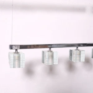 Lampadario a sospensione De Majo Ottoxotto design Francesco Dei Rossi 4 luci - Foto 1 di 18