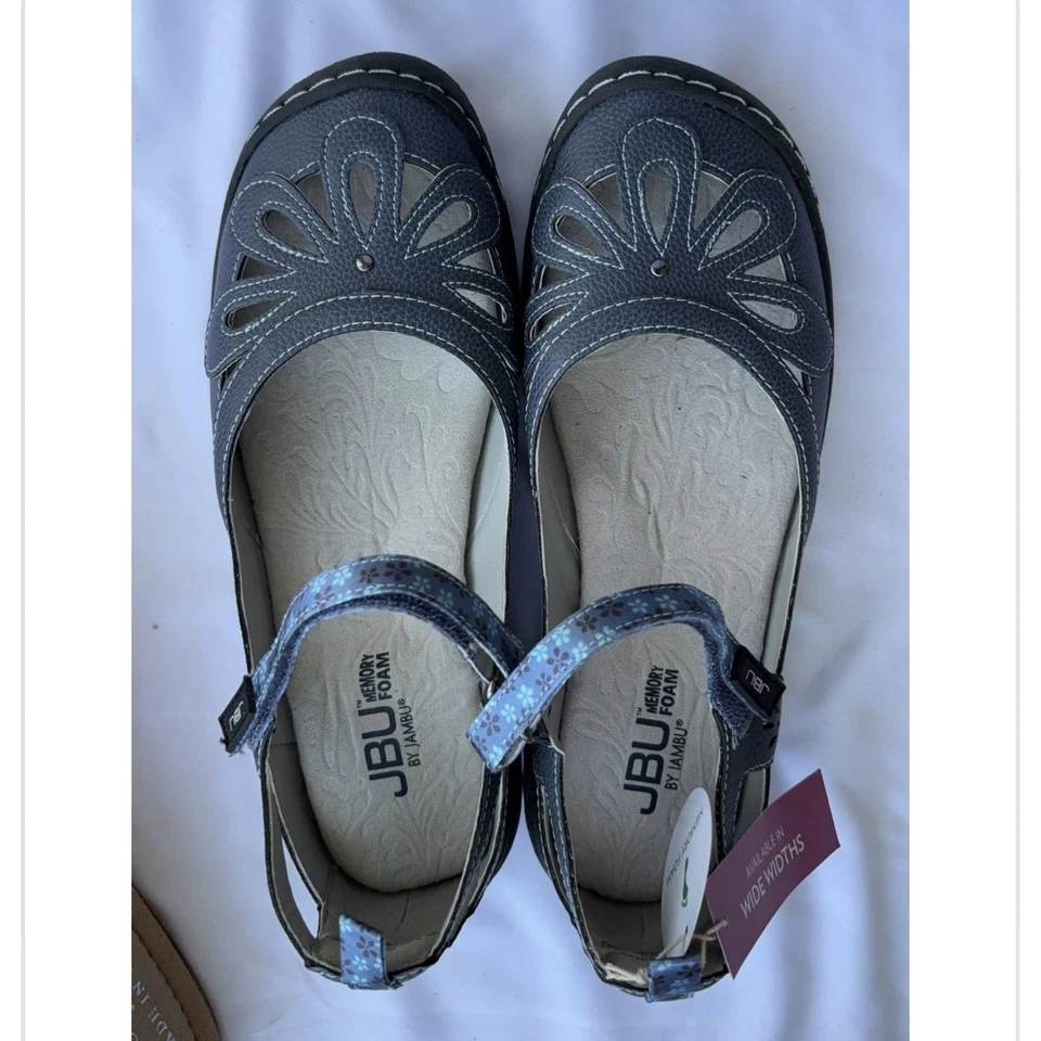 Women's sz 7.5 w  Mary Janes byJambu Flats - Image 1 of 1