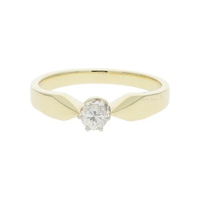 Ring 585/000 (14 Karat) Gold mit Brillant, getragen 25322782 57 - Bild 1 von 3