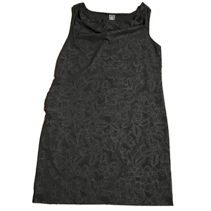 REI Damen Outdoor Performance Kleid Schwarz Grau Geblümt Medium - Bild 1 von 6