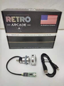 New SpinTrack Arcade USB spinner Kit by RetroArcade.us for MAME systems - Picture 1 of 3