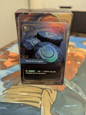 Riftbound TCG : Origins - Seal of Insight - Epic - 120/298 - Foil - Image 1 of 2