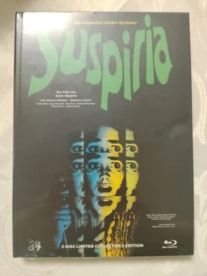SUSPIRIA Mediabook 40th Anniversary Ed. 072/500 - Dario Argento 84 Entertainment - Bild 1 von 2