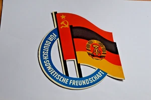rara pubblicità di cartone DDR socialismo 1 maggio propaganda - originale!! - Foto 1 di 2