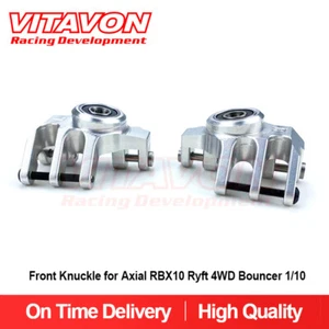 Vitavon  CNC  Alu #7075 Front Knuckle for Axial RBX10 Ryft 4WD Bouncer 1/10 - Picture 1 of 6