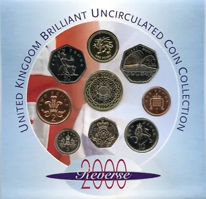 UK 2000 UNCIRCULATED COIN SET - Picture 1 of 3