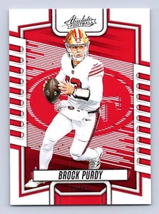 Brock Purdy Card Retail 2023 Panini Absolute #18 San Francisco 49ers Rookie - Bild 1 von 2