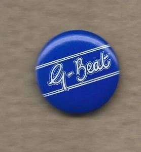 G-Beat - 80er Jahre Button Anstecker - 2,5 cm Durchmesser - UK PORTOFREI - Bild 1 von 1