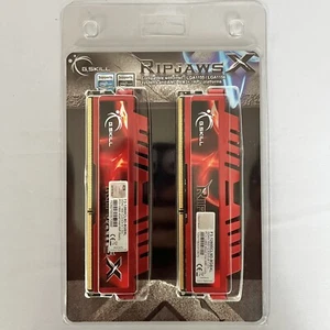 New G.SKILL Ripjaws X 8GB Memory Kit F3-12800CL9D-8GBXL RipjawsX - Picture 1 of 2