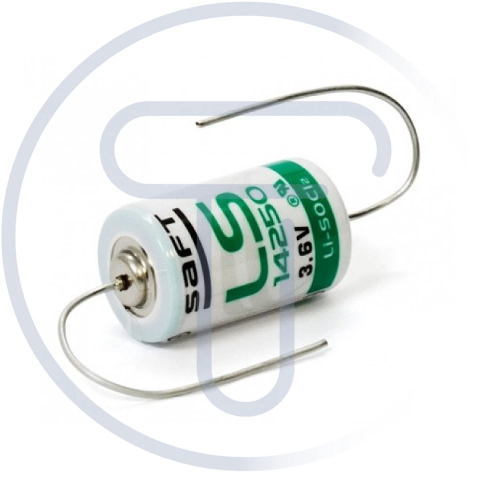 TANCREDI SRL Pila al litio cloruro di tionile (li-socl2) 3,6V 1,2Ah reofori Saft LS1425 1/2AA