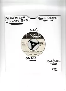 SCOTT READ - DARLIN' / FALLIN' IN LOVE WITH YOU,BABY. RARE ORIG MOD/SOUL 7". EX+ - Picture 1 of 2
