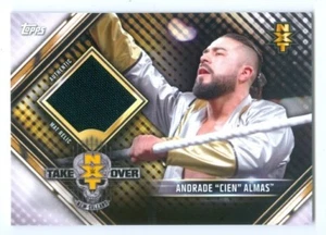 ANDRADE "CIEN" ALMAS "NXT TAKEOVER MAT CARD" TOPPS ROAD TO WRESTLEMANIA 2019 - Picture 1 of 1