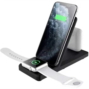 For Samsung Galaxy S22/Ultra/Plus - 15W Fast Wireless Charger Folding Stand - Picture 1 of 9
