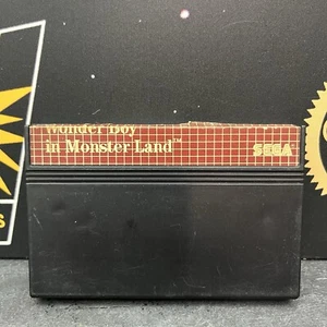 Wonder Boy In Monster Land Sega Master System PAL TESTED FREE TRACKED POSTAGE - Picture 1 of 5
