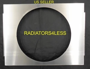 ALUMINUM RADIATOR FAN SHROUD 6CYL POSITION 55 56 57 CHEVY BEL AIR USES 16" FAN - Foto 1 di 4
