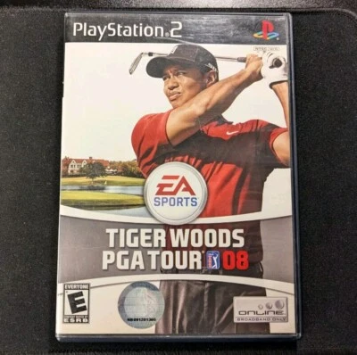 Tiger Woods PGA Tour 08 (Sony PS2, 2007) No Manual | Tested | Authentic - Image 1 of 4