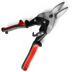 10" Tin Snips Straight Aviation Cutting Shears Sheet Metal Cutters Heavy Duty - Picture 1 of 7