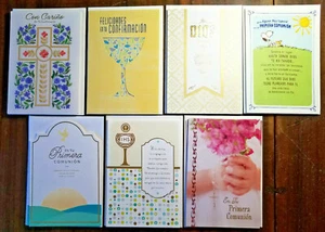 VIDA Primera Comunion Communion/Confimation Card SPANISH Hallmark Sacramento - Picture 1 of 22
