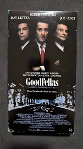 Goodfellas VHS 1991 Robert De Niro Ray Liotta Joe Pesci - LIKE NEW - Picture 1 of 4