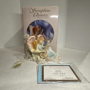 Seraphim Classics Juliette "Music's Gift" Angel Figurine with COA #81488 2000 - Picture 1 of 16