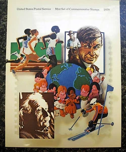 Servicios Postales de Estados Unidos 1979 - Conjunto de estampillas conmemorativas como nuevas (ESP#Z165-59) - Imagen 1 de 5