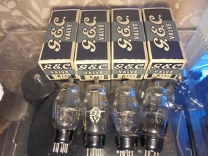 GEC KT44 VT 75B KT66 QUAD OF BRITISH VINTAGE NEW OLD STOCK MILITARY VALVES TUBE - Picture 1 of 11