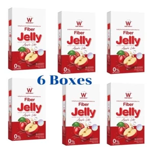 6X WINK WEISS MIT FASERGELEE APFELAPFELWEIN Nahrungsergänzungsmittel Fruchtextrakte - Bild 1 von 9