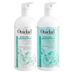 OUIDAD Vitalcurl Clear & Gentle Shampoo & Balancing Rinse Conditioner 33.8 fl oz - Picture 1 of 1