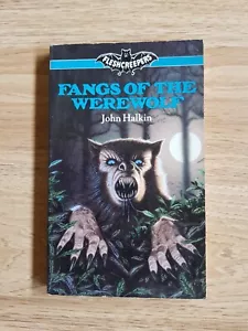 FANGS OF THE WEREWOLF by JOHN HALKIN 1987 Beaver Books FLESHCREEPERS Paperback - Bild 1 von 9