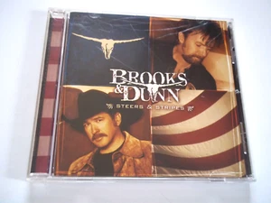 CD BROOKS & DUNN - STEERS & STRIPES Only In America, Go West, Good Girls - 2001 - Picture 1 of 4