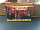 SCORPIONS DON'T BELIEVE HER FACTORY SEALED CASSETTE SINGLE A6 D