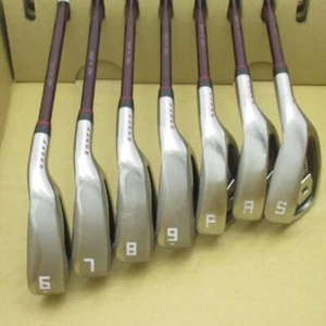 ONOFF KURO Iron Set 7pcs 6-Pw,Aw,Sw Flex R Regular SMOOTH KICK MP-516I - Picture 1 of 8