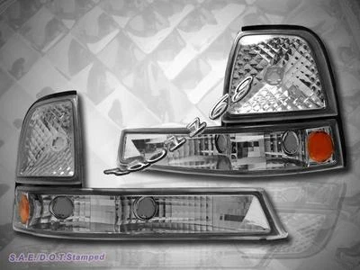 Juego de pares de luces de señal de esquina transparentes Ford Ranger 1998-2000 Foto 1 de 2